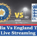 Where To Watch India vs England T20